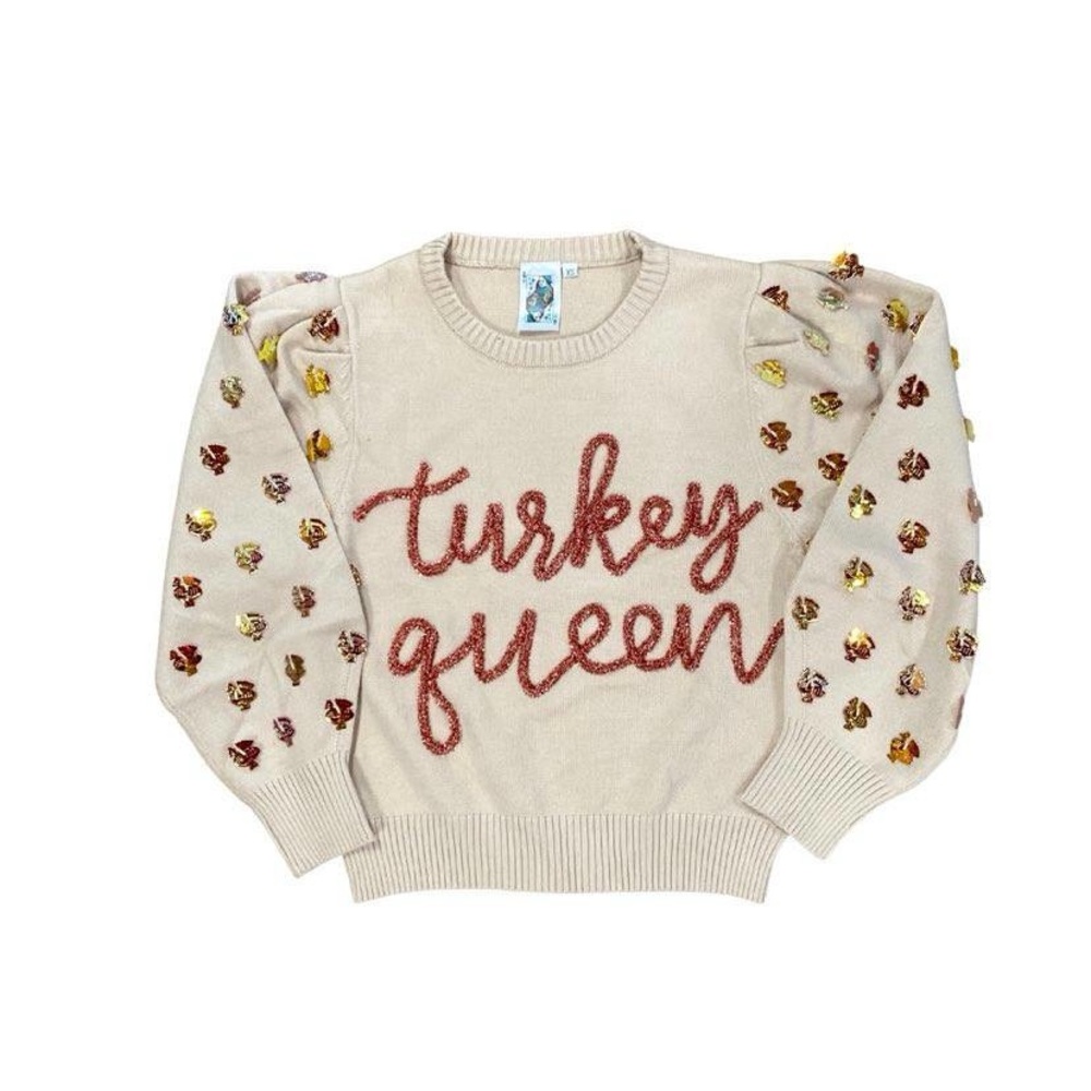 Queen of Sparkles Turkey Queen Sweater